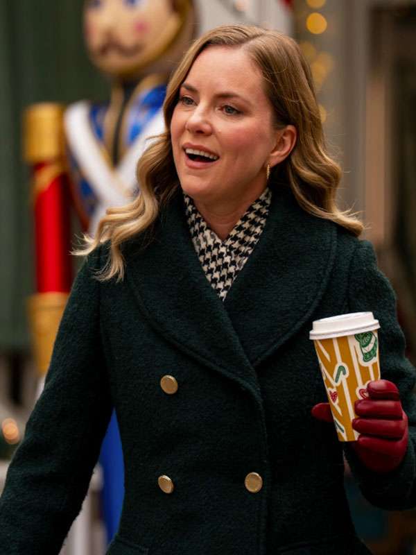 Cindy Busby There's No Place Like Christmas Trench Coat