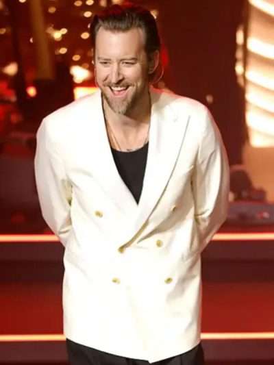 Charles Kelley This Winter’s Night Tour White Blazer