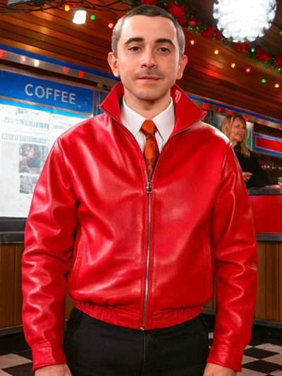 Buy Marty Supreme Premiere Event Timothee Chalamet Red Jacket