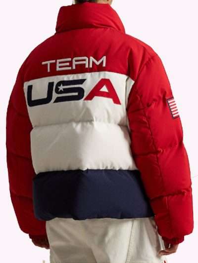 Team USA Red Puffer Jacket 2026