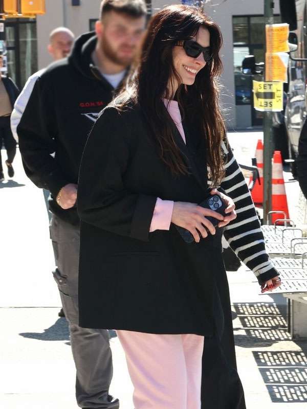 Movie Verity 2026 Anne Hathaway Black Blazer