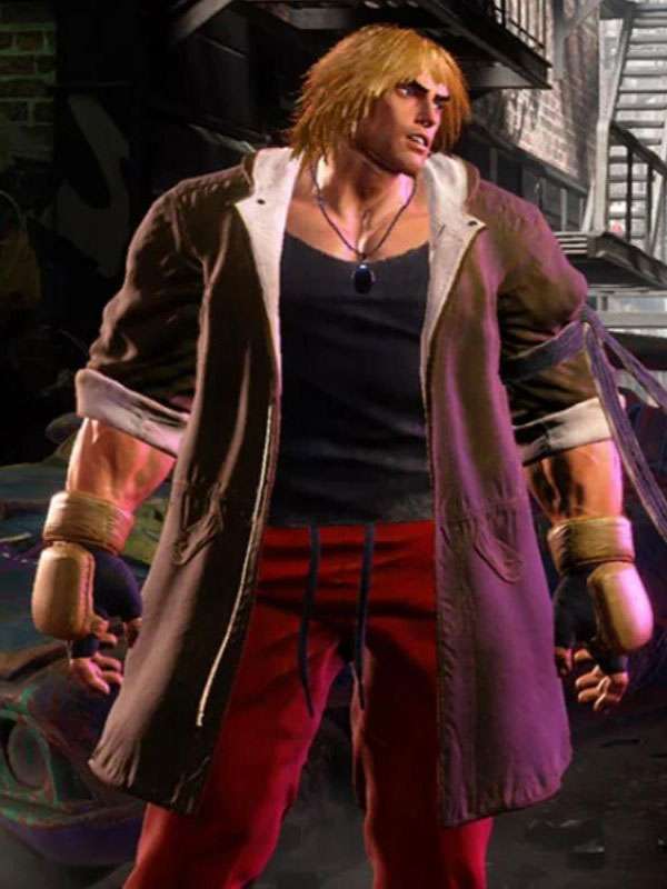 Ken Street Fighter 6 Brown Coat