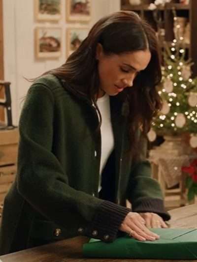 With Love Meghan Holiday Celebration Meghan Markle Wool Jacket