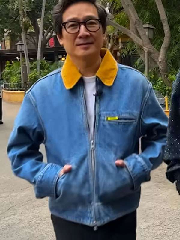 Disney Park Visit Ke Huy Quan Denim Jacket