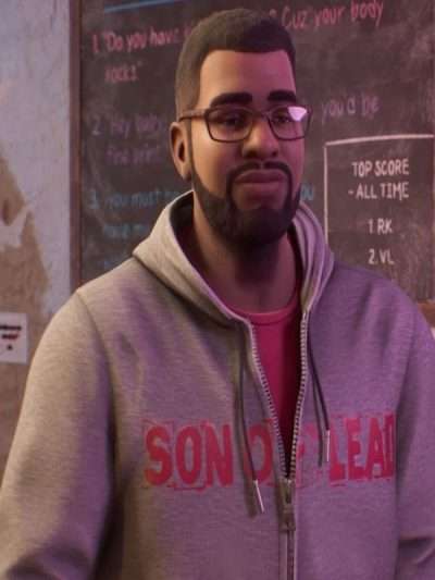 Video Game Life is Strange Reunion Moses Murphy Grey Hoodie