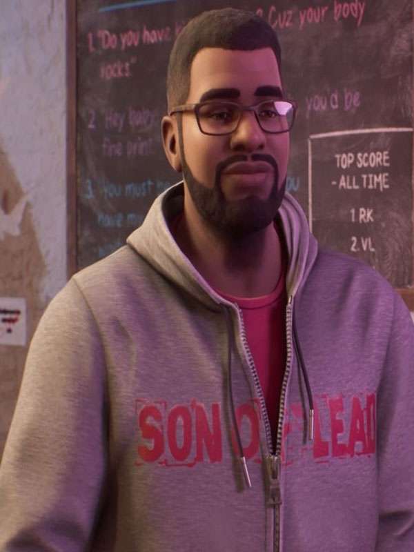 Video Game Life is Strange Reunion Moses Murphy Grey Hoodie
