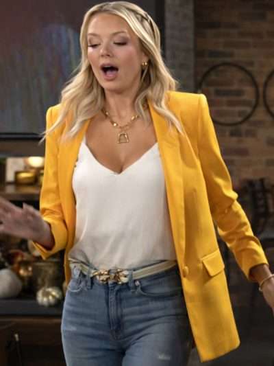 The Young And The Restless S53 Abby Newman Yellow Blazer