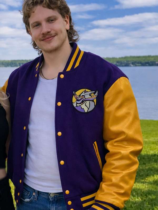 Aidan Shaw Finding Her Edge Varsity Jacket