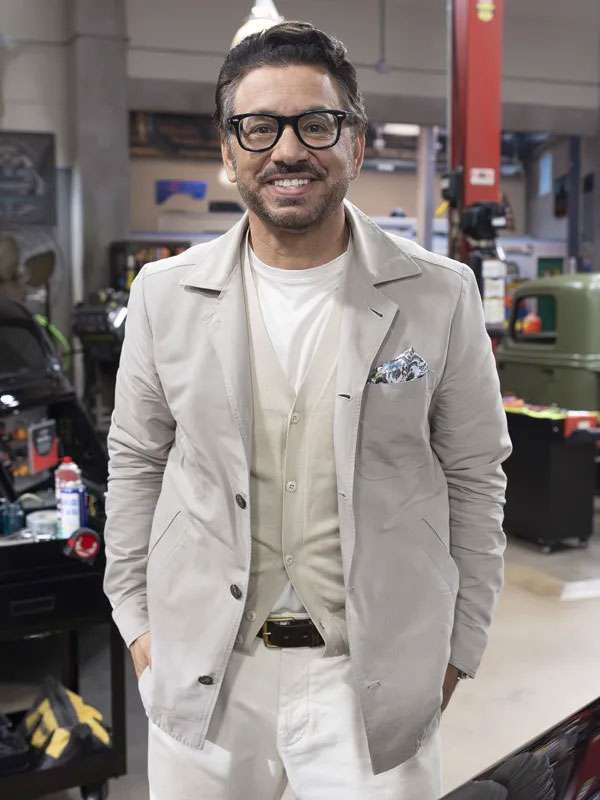 Shifting Gears Al Madrigal Grey Cotton Jacket