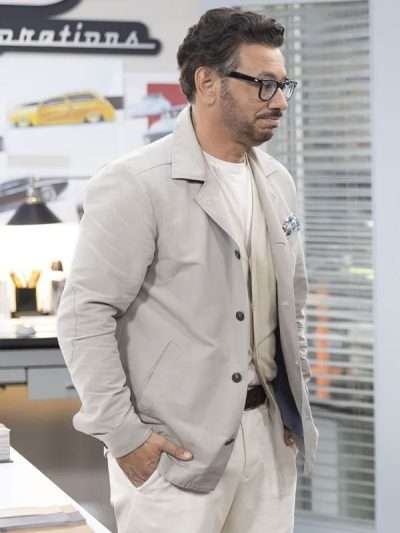 Al Madrigal Shifting Gears S02 Grey Cotton Jacket