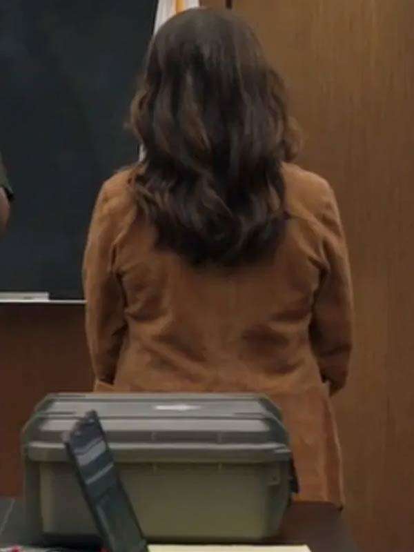 TV Series The Rookie Angela Lopez Suede Jacket