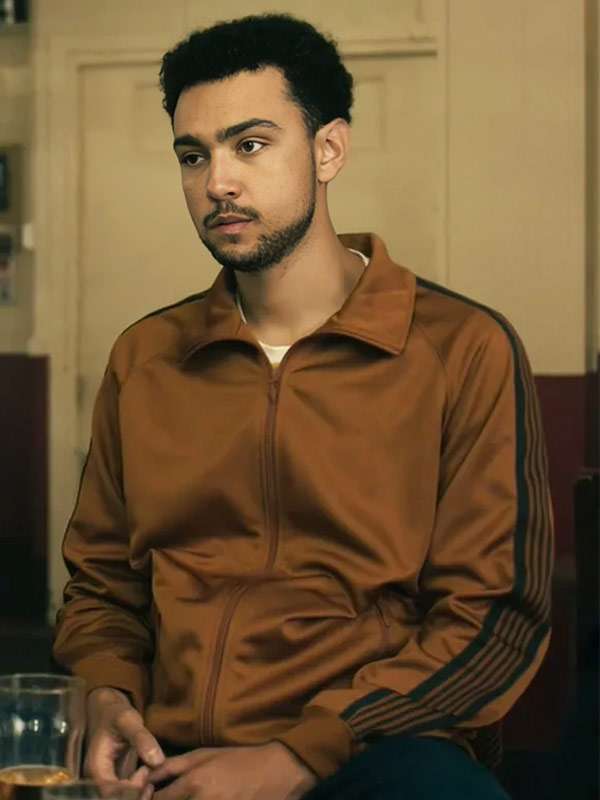 Steal 2026 Archie Madekwe Brown Track Jacket