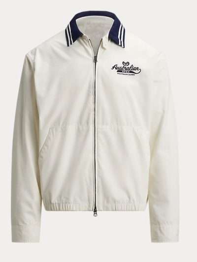 Australian Open 2026 White Cotton Jacket