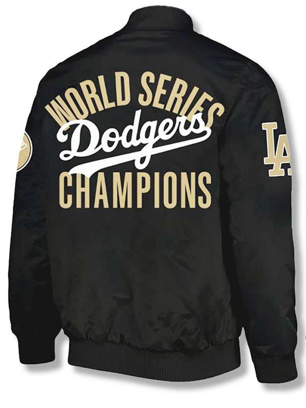 LA Dodgers Back 2 Back World Series Champions Jacket