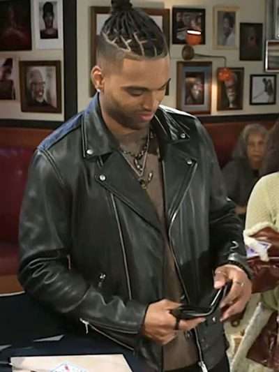 Beyond the Gates David Lami Friebe Black Leather Jacket