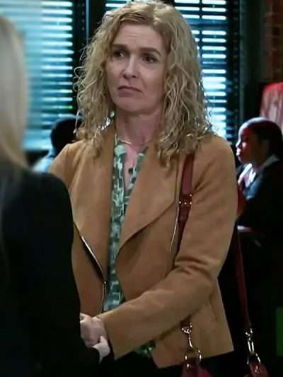 Jerri Tubbs Beyond the Gates Brown Leather Jacket