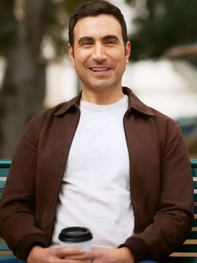Shrinking 2026 Louis Brown Suede Leather Jacket