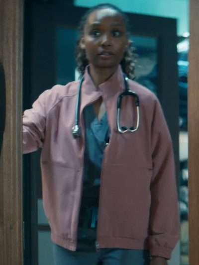 Dr. Ericka Kinney Brilliant Minds S02 Pink Jacket