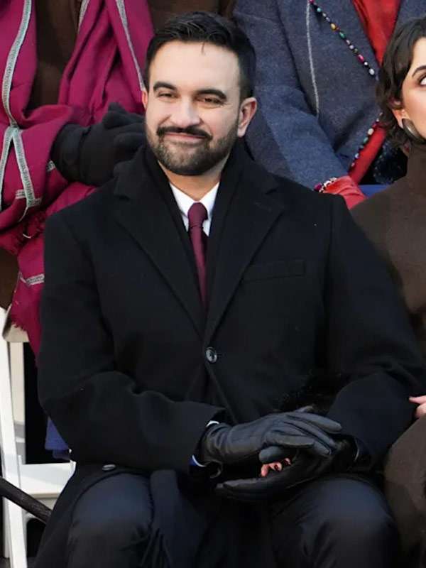 NYC 2026 Zohran Mamdani Wool Coat