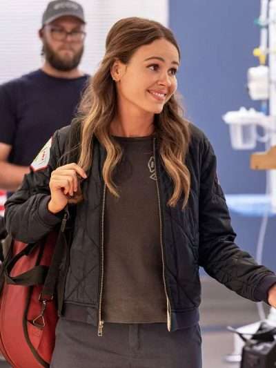 Chicago Med S10 Hannah Asher Puffer Jacket