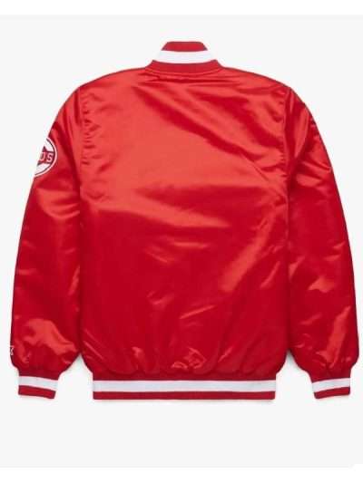 Cincinnati Reds Satin Bomber Jacket