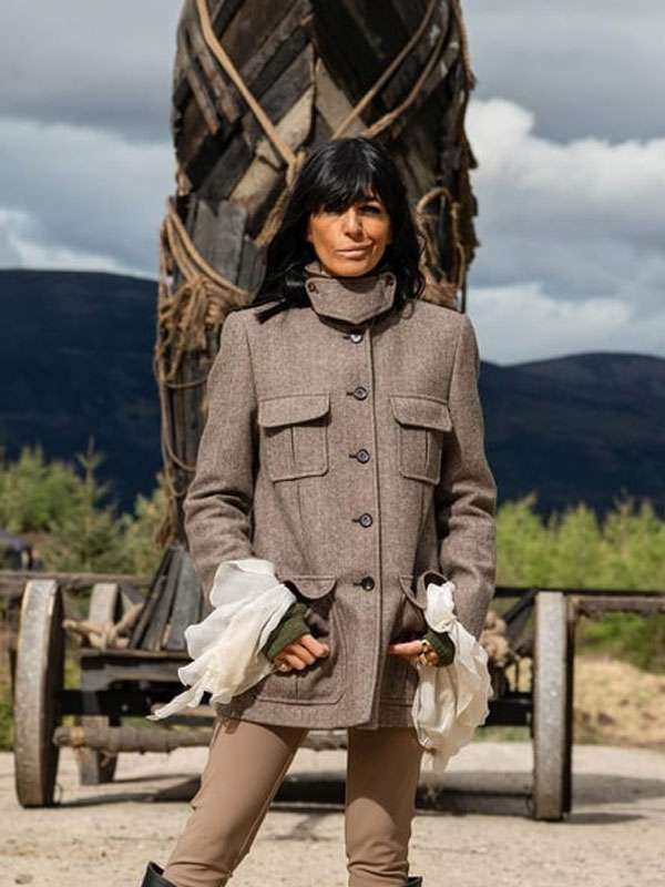 Claudia Winkleman The Celebrity Traitors S01 Wool Jacket
