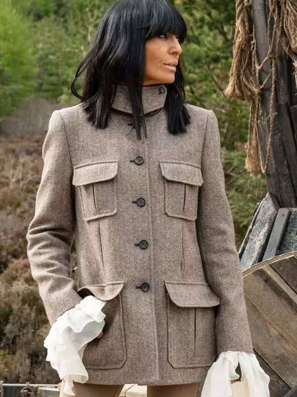 The Celebrity Traitors Claudia Winkleman Wool Jacket
