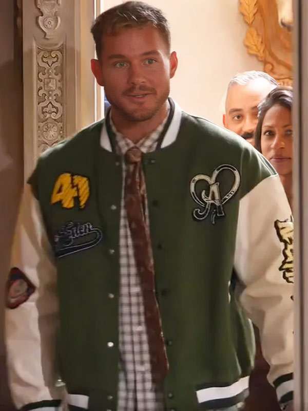 The Traitors 2026 Colton Underwood Varsity Jacket