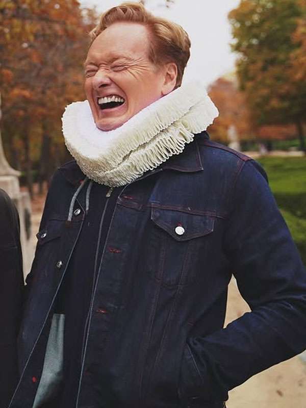 Conan O’Brien Must Go S02 Blue Denim Jacket