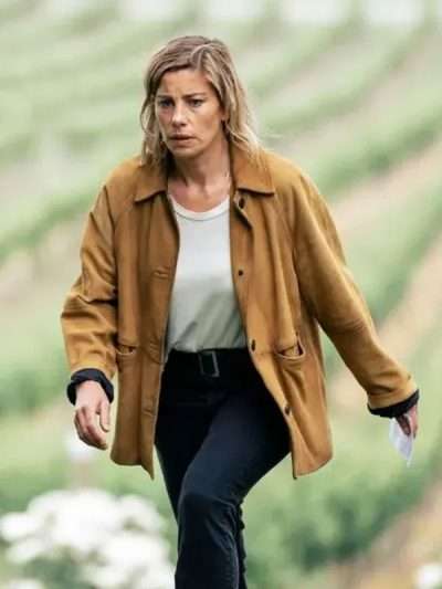 Lillian Vandenberg Dear Life Brown Suede Jacket