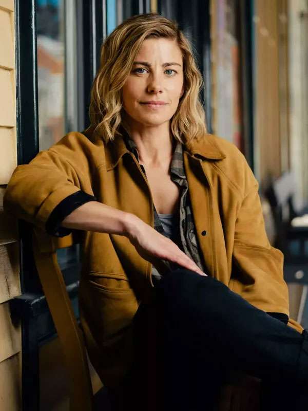 Dear Life 2026 Lillian Vandenberg Brown Suede Leather Jacket