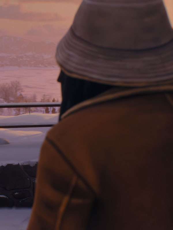 Diamond Washington Life is Strange Double Exposure Shearling Jacket