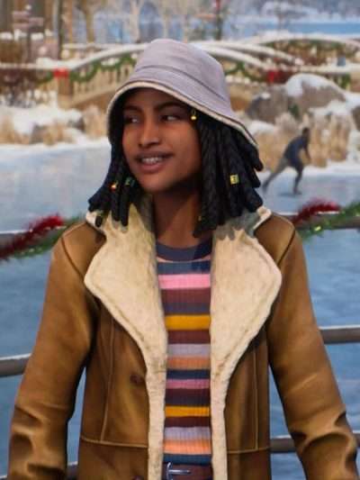 Diamond Washington Life is Strange Double Exposure Brown Jacket