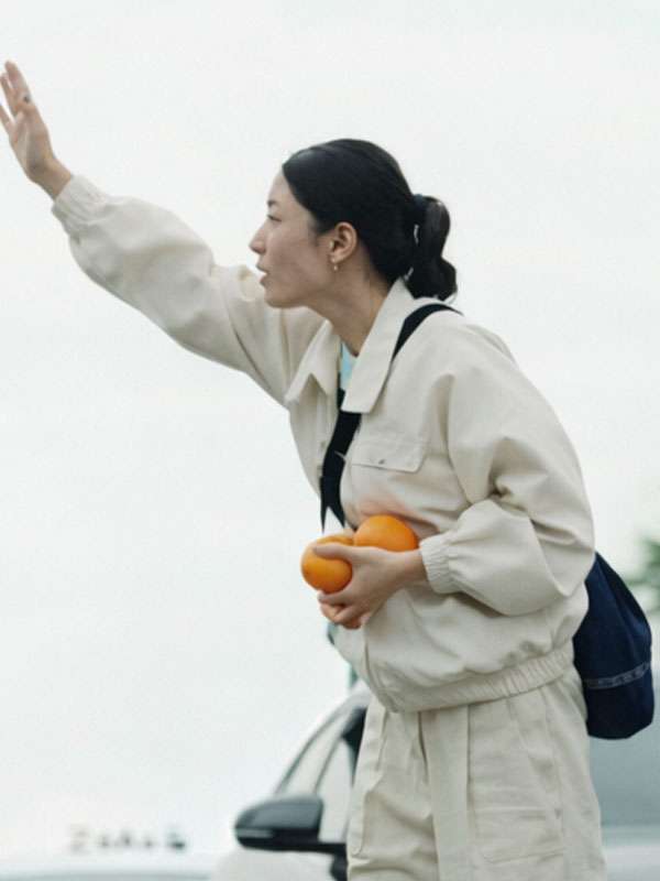 Dynamite Kiss S01 Go Da-rim Off White Cotton Jacket