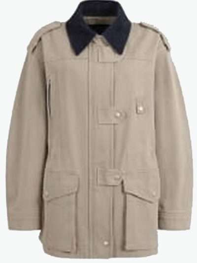 Dynamite Kiss S01 Ahn Eun-jin Beige Cotton Jacket