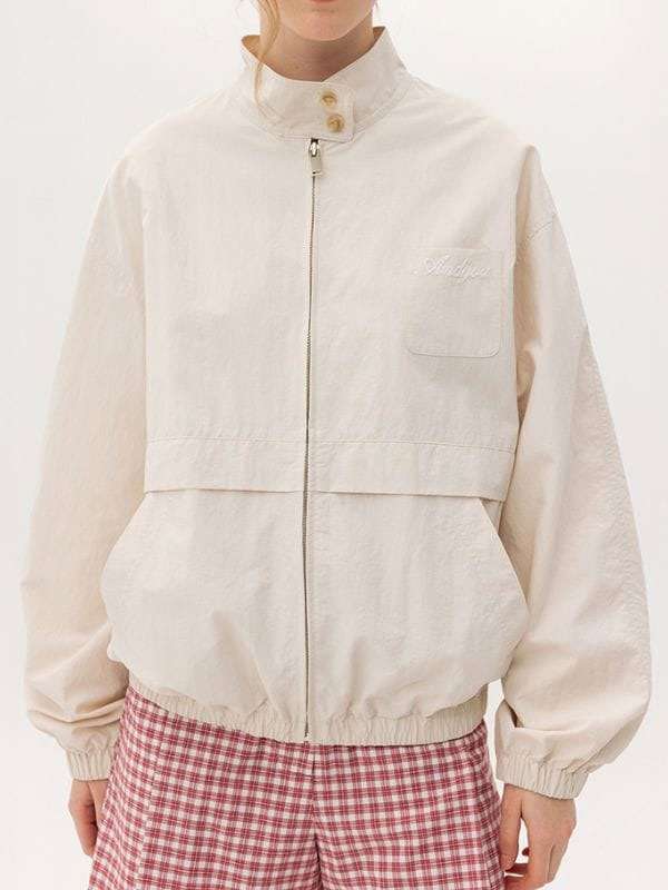 Dynamite Kiss Go Da-rim Off White Cotton Jacket