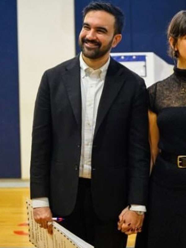 Election Day 2025 NYC Zohran Mamdani Blazer