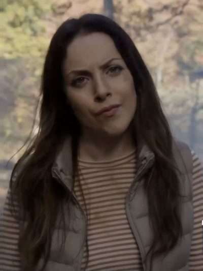 Elizabeth Gillies The Hunting Party S02 Puffer Vest