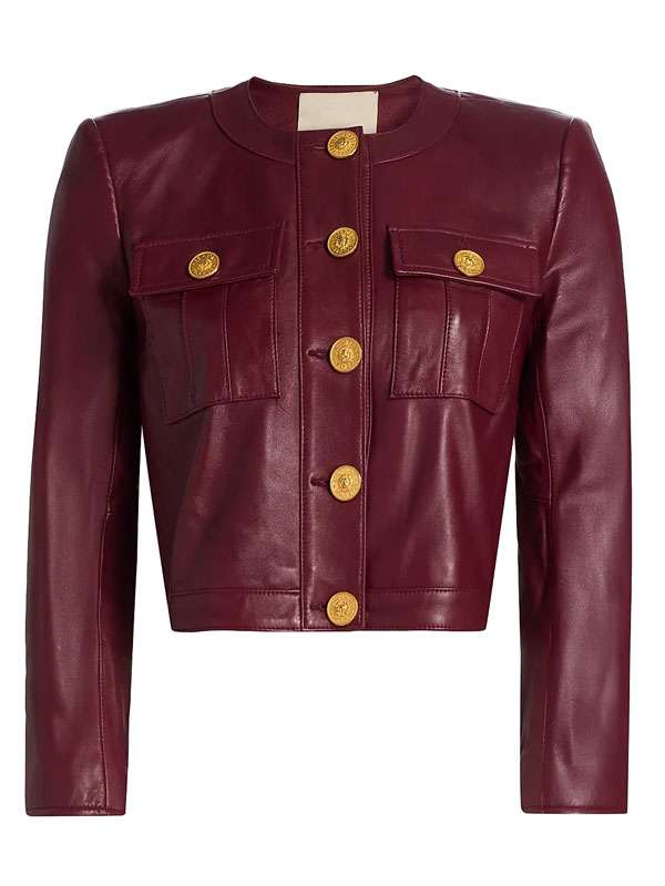 Elsbeth S03 Sarah Steele Maroon Jacket