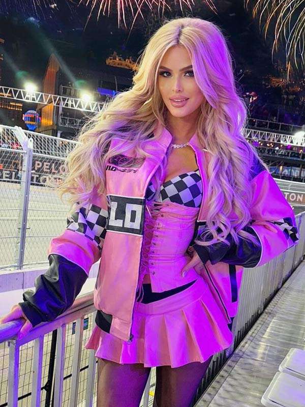 Hello Kitty Kina Tavarozi Pink Racing Jacket