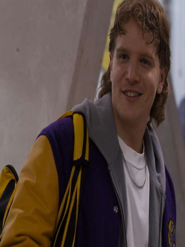 Finding Her Edge S01 Weston Scannell Varsity Jacket