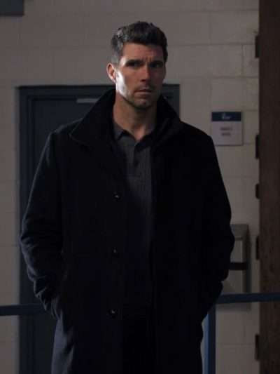 Harmon Walsh Finding Her Edge Black Wool Coat