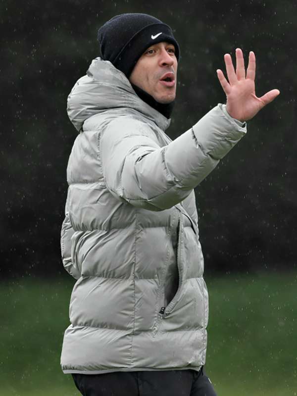 Liam Rosenior Grey Puffer Jacket