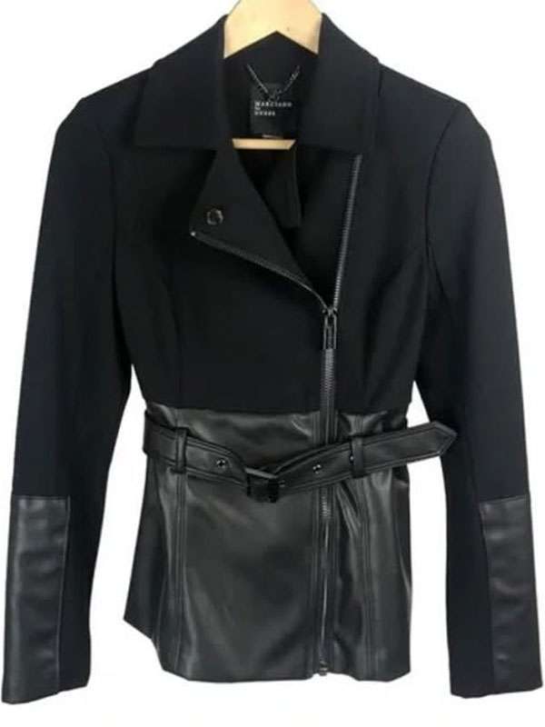 General Hospital 2025 Paige Herschell Black Biker Jacket