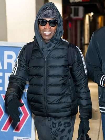 Guy Torry 2026 Black Puffer Jacket
