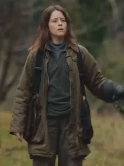Claire Foy H Is for Hawk Green Jacket