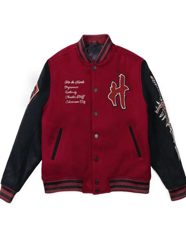 Horde World of Warcraft Gamer Varsity Jacket