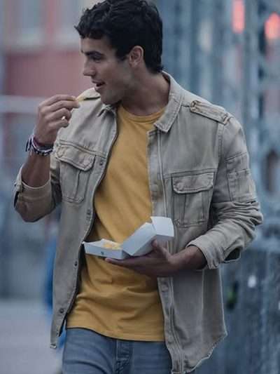 Idolos 2026 Oscar Casas Brown Cotton Jacket