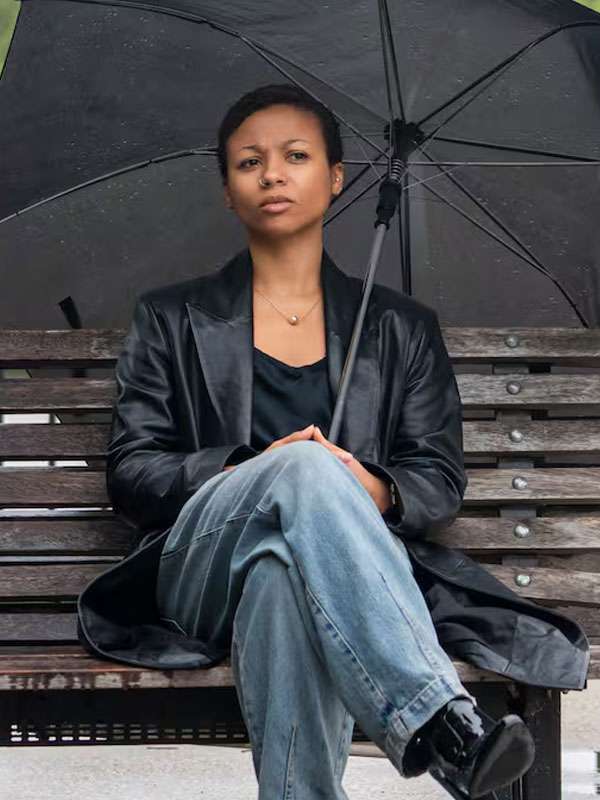 Myha'la Industry S04 Black Leather Coat