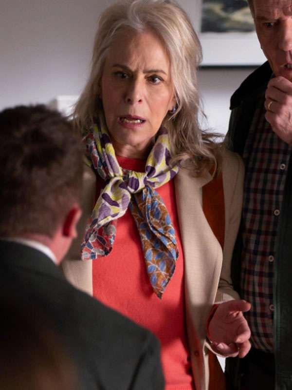 Jane Kaczmarek Life's Still Unfair Wool Coat